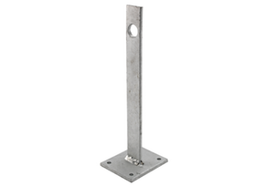 Base plated posts for Cordguard Anti Climb