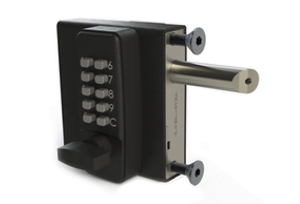 Double sided digital gatelock