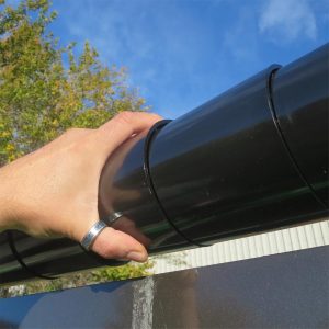 Roller Barrier Shaft and Roller Cups – One Metre Set
