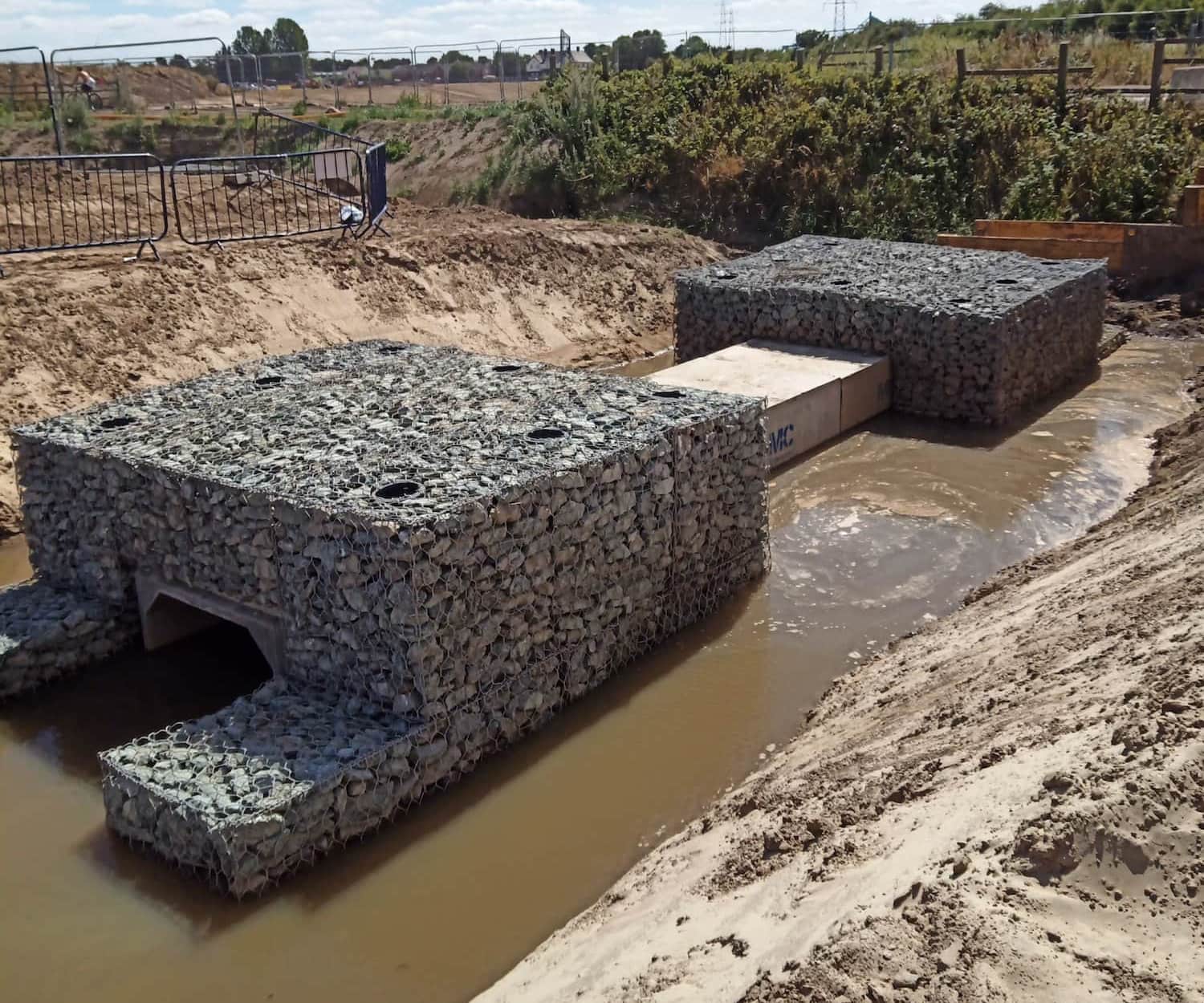 Woven Mesh Gabion Baskets