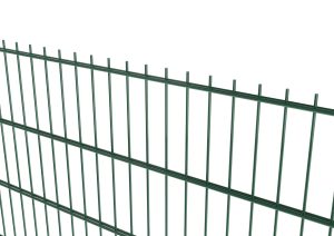 Rigid twin wire fence providing durable perimeter protection - Nylofor 2D