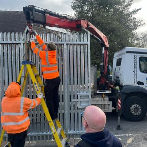 Nottingham City Hospital perimeter project